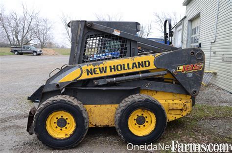 1991 new holland skid steer|new holland l185 for sale.